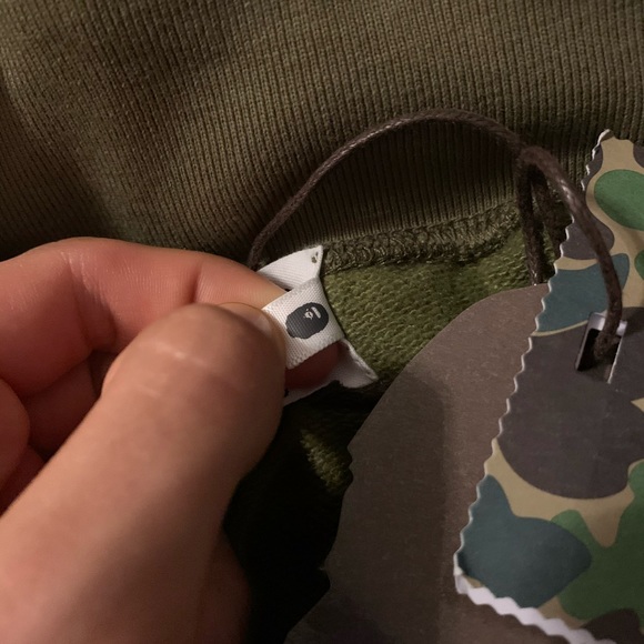 Bape OG Green Camo Joggers / Sweatpants - Picture 4 of 6